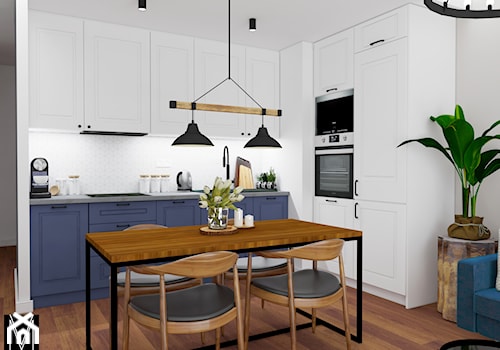 Retro mieszkanie dla Singla - Kuchnia, styl glamour - zdjęcie od MVision Studio Projektowe