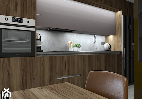 Mieszkanie Międzyzdroje - Kuchnia, styl nowoczesny - zdjęcie od MVision Studio Projektowe