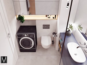 Retro mieszkanie dla Singla - Łazienka, styl nowoczesny - zdjęcie od MVision Studio Projektowe