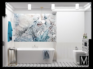 "Salonowa" łazienka - Świnoujście - Łazienka, styl nowoczesny - zdjęcie od MVision Studio Projektowe
