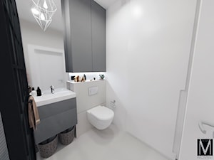 Industry apartment Świnoujście - Łazienka, styl industrialny - zdjęcie od MVision Studio Projektowe