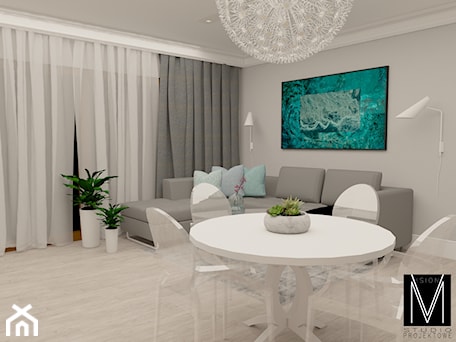 Aranżacje wnętrz - Salon: Apartament - Świnoujście - Salon, styl nowoczesny - MVision Studio Projektowe. Przeglądaj, dodawaj i zapisuj najlepsze zdjęcia, pomysły i inspiracje designerskie. W bazie mamy już prawie milion fotografii!