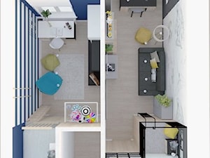 Projekt Kamienica - Świnoujście - Pokój dziecka, styl nowoczesny - zdjęcie od MVision Studio Projektowe
