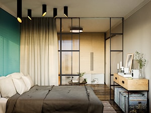 Mieszkanie w Minsku - Sypialnia, styl nowoczesny - zdjęcie od Design Time