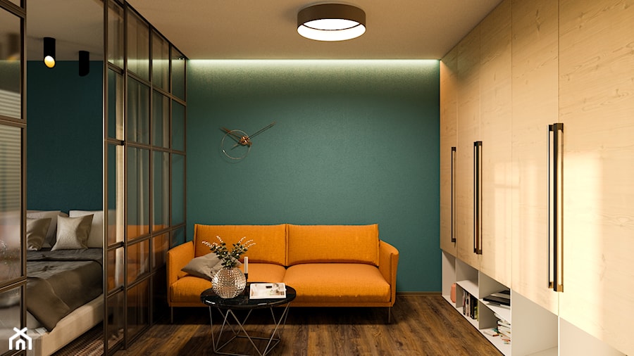 Mieszkanie w Minsku - Salon, styl nowoczesny - zdjęcie od Design Time