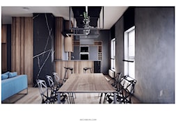 Wnętrze mieszkalne Toruń - Kuchnia, styl nowoczesny - zdjęcie od Archibion Pracownia Projektowa Krzysztof Czerwiński - Homebook