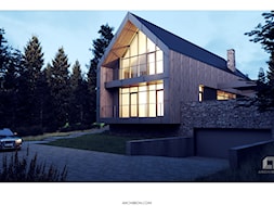 Dom jednorodzinny typu nowoczesna stodoła - Domy, styl nowoczesny - zdjęcie od Archibion Pracownia Projektowa Krzysztof Czerwiński - Homebook