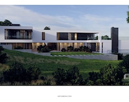 Dom jednorodzinny Nowoczesna willa - Domy, styl nowoczesny - zdjęcie od Archibion Pracownia Projektowa Krzysztof Czerwiński - Homebook