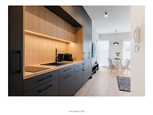 Wnętrze mieszkanie pod wynajem - Kuchnia, styl industrialny - zdjęcie od Archibion Pracownia Projektowa Krzysztof Czerwiński