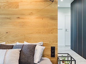 Mieszkanie w Warszawie - Sypialnia, styl minimalistyczny - zdjęcie od esterior