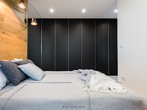 Mieszkanie w Warszawie - Sypialnia, styl minimalistyczny - zdjęcie od esterior