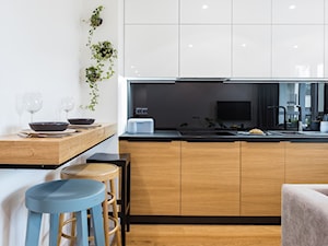 Mieszkanie w Warszawie - Kuchnia, styl minimalistyczny - zdjęcie od esterior