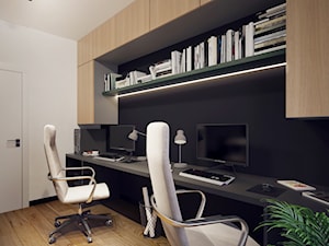 Aranżacja domowego biura - Łódź - zdjęcie od BOHE Architektura