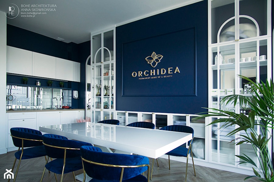 Realizacja projektu salonu kosmetycznego Orchidea - zdjęcie od BOHE Architektura