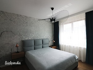 Apartament 120 m2 w Warszawie - 2016 - Sypialnia, styl nowoczesny - zdjęcie od Bielawska Studio