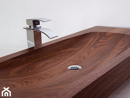 Aranżacje wnętrz - Łazienka: Umywalka drewniana Parma - SobotaDesign "Luxurious Bath Elements". Przeglądaj, dodawaj i zapisuj najlepsze zdjęcia, pomysły i inspiracje designerskie. W bazie mamy już prawie milion fotografii!