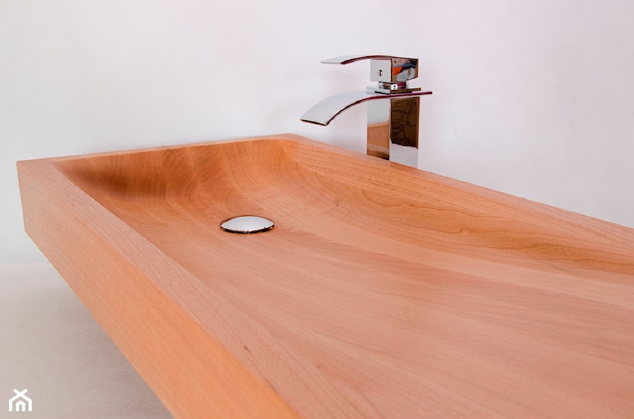 Umywalka drewniana Bergamo - zdjęcie od SobotaDesign "Luxurious Bath Elements"