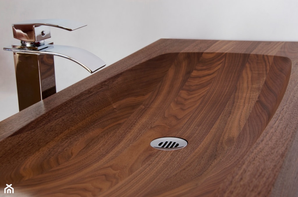 Umywalka drewniana Parma - zdjęcie od SobotaDesign "Luxurious Bath Elements" - Homebook