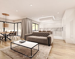 Apartament na Zyndrama - Salon, styl nowoczesny - zdjęcie od Brand New House - Homebook