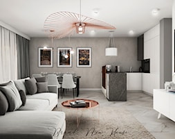 Nowoczesny apartament - Salon, styl nowoczesny - zdjęcie od Brand New House - Homebook