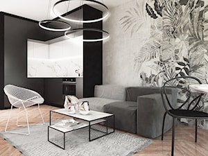 Apartament 30m2 - Salon, styl nowoczesny - zdjęcie od Brand New House