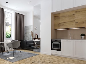 Apartament we Wrocławiu - Kuchnia, styl nowoczesny - zdjęcie od Brand New House