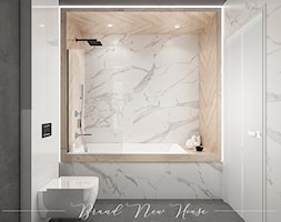 Jasna łazienka - Łazienka, styl nowoczesny - zdjęcie od Brand New House - Homebook