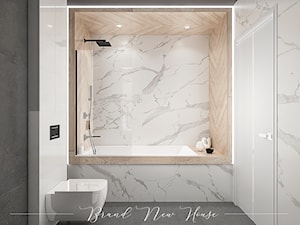 Jasna łazienka - Łazienka, styl nowoczesny - zdjęcie od Brand New House