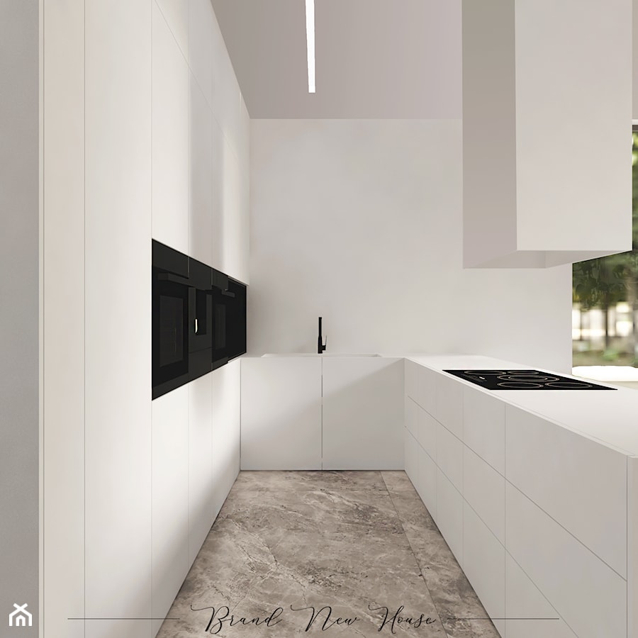 Mniej znaczy więcej - Kuchnia, styl minimalistyczny - zdjęcie od Brand New House