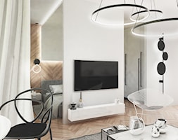 Apartament 30m2 - Salon, styl nowoczesny - zdjęcie od Brand New House - Homebook