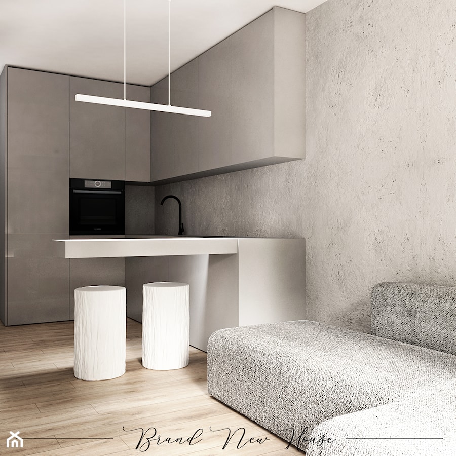 Czysta forma - Kuchnia, styl minimalistyczny - zdjęcie od Brand New House
