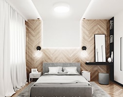 Apartament 30m2 - Sypialnia, styl nowoczesny - zdjęcie od Brand New House - Homebook