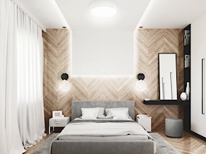 Apartament 30m2 - Sypialnia, styl nowoczesny - zdjęcie od Brand New House