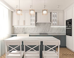 Aneks kuchenny w stylu Hampton - zdjęcie od Emilia Krupa Projektant Wnetrz - Homebook