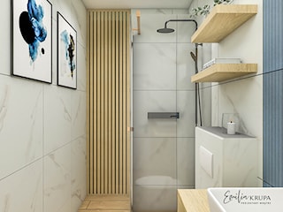 nowoczesna łazienka z marmurem