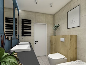 nowoczesna łazienka - zdjęcie od Emilia Krupa Projektant Wnetrz