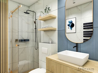 nowoczesna łazienka z marmurem