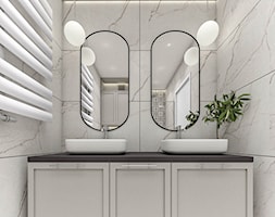 Nowoczesna jasna łazienka - zdjęcie od Emilia Krupa Projektant Wnetrz - Homebook