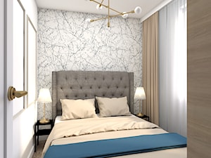 Sypialnia modern classic - zdjęcie od Emilia Krupa Projektant Wnetrz