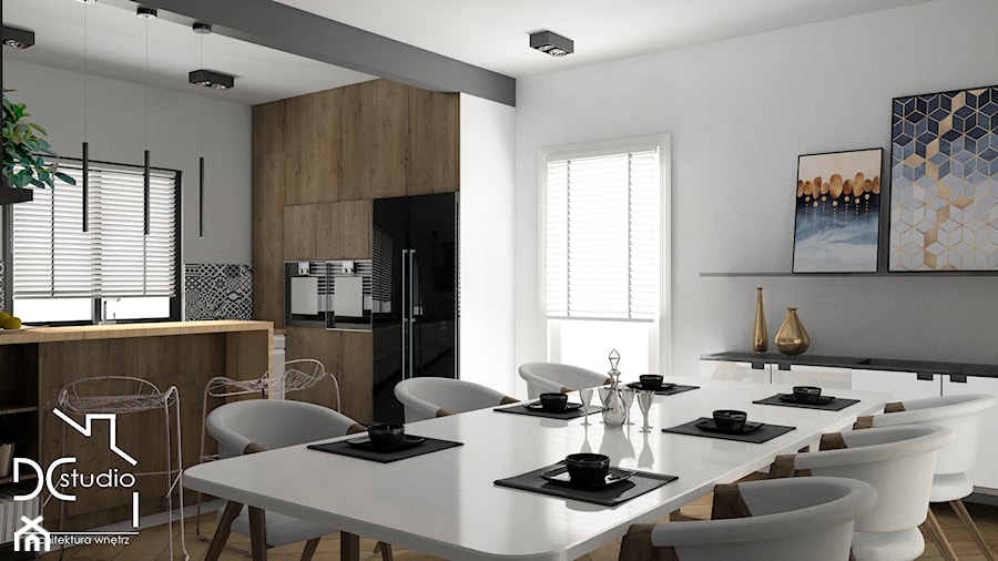 Kuchnia patchwork - Kuchnia, styl nowoczesny - zdjęcie od Design Concept Studio Architektura Wnętrz
