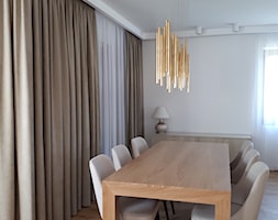 złote lampy i zasłony - zdjęcie od sw design dekoracje okien - Homebook