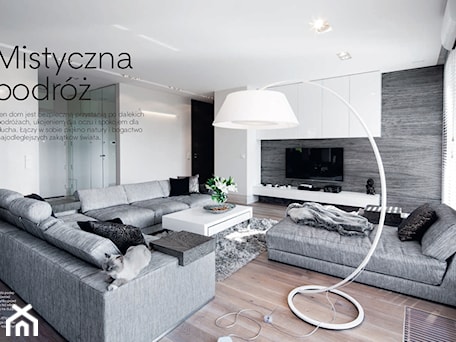 Aranżacje wnętrz - Salon: MISTYCZNA PODRÓŻ - PUBLIKACJA W "DOBRZE MIESZKAJ" - Salon, styl minimalistyczny - Ludwinowska Studio Architektury. Przeglądaj, dodawaj i zapisuj najlepsze zdjęcia, pomysły i inspiracje designerskie. W bazie mamy już prawie milion fotografii!