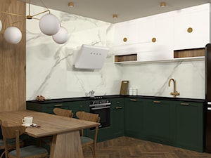 Projekt mieszkania Katowice - Kuchnia, styl nowoczesny - zdjęcie od NIE TAK TO TAK Pracownia Architektury Wnętrz