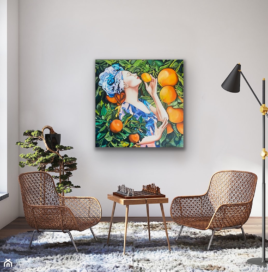 Joanna Szumska - obrazy malowane na płótnie - zdjęcie od Art in House Gallery Online - Homebook