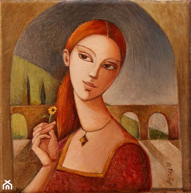 Agnieszka Korczak-Ostrowska - obrazy malowane na płótnie - zdjęcie od Art in House Gallery Online