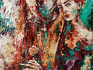 Krystyna Róż-Pasek - Chluba - obrazy olejne na płótnie - zdjęcie od Art in House Gallery Online