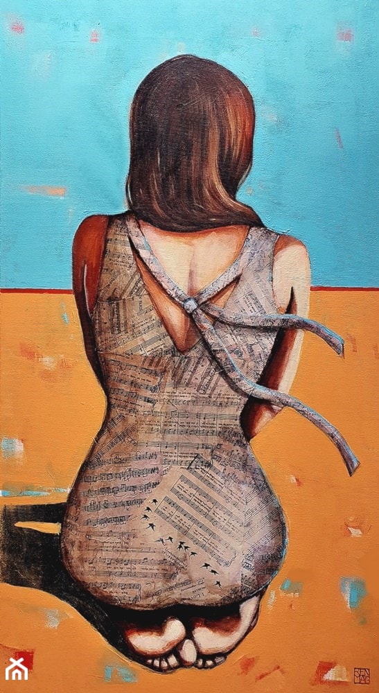 Renata Magda - obraz malowane - zdjęcie od Art in House Gallery Online