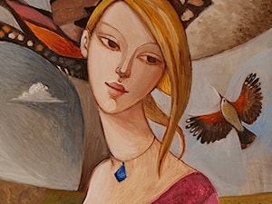 Agnieszka Korczak-Ostrowska - obrazy malowane na płótnie - zdjęcie od Art in House Gallery Online