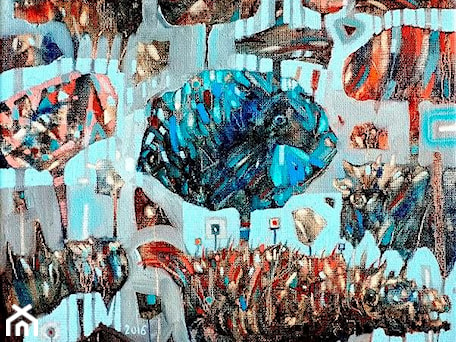 Aranżacje wnętrz - Domy: Grzegorz Skrzypek - obrazy malowane - Art in House Gallery Online. Przeglądaj, dodawaj i zapisuj najlepsze zdjęcia, pomysły i inspiracje designerskie. W bazie mamy już prawie milion fotografii!