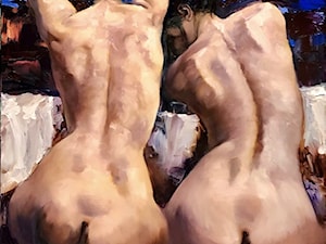 Krystyna Khvostyk - obrazy malowane na płótnie - zdjęcie od Art in House Gallery Online